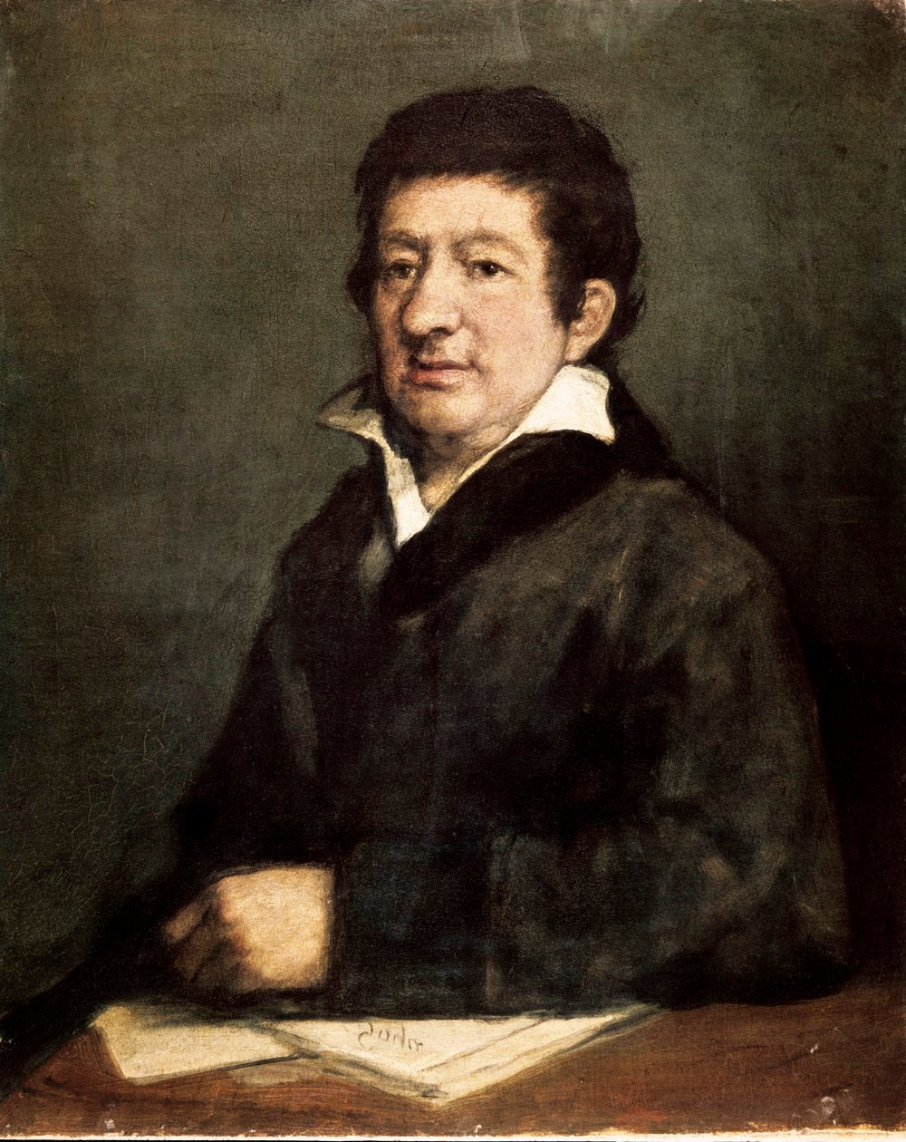 Porträt von Leandro Fernandez de Moratin (1760-1828), spanischer Dichter und Dramatiker von Francisco de Goya