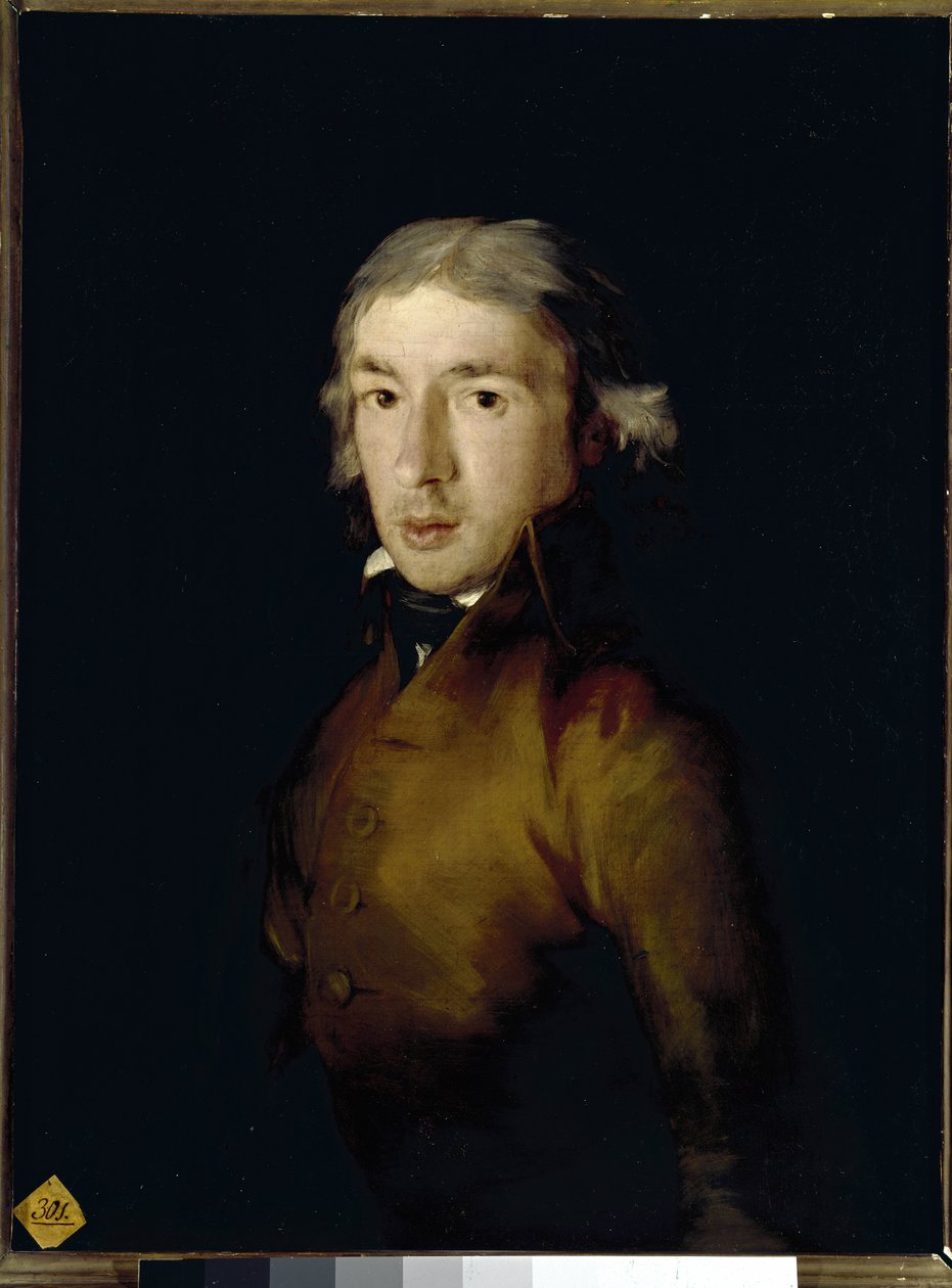 Porträt von Leandro Fernandez de Moratin, spanischer Dichter und Dramatiker von Francisco de Goya