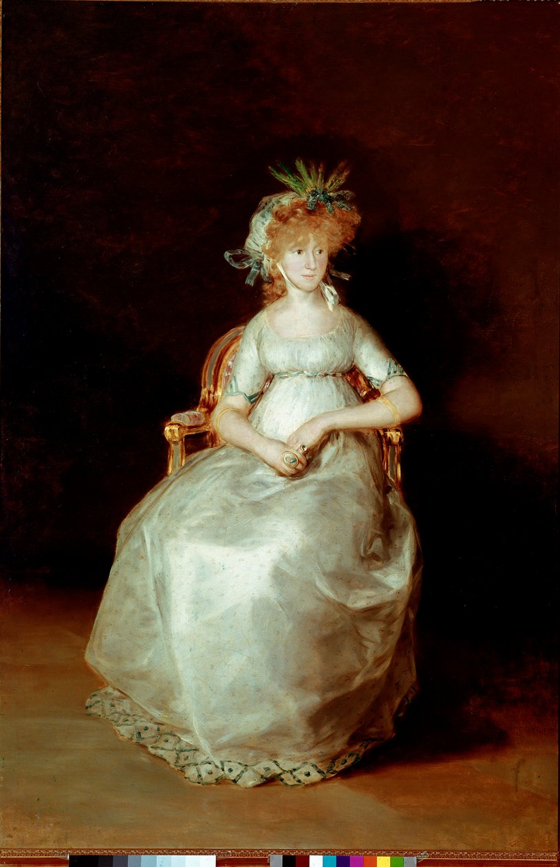 Porträt der Gräfin von Chinchón von Francisco de Goya