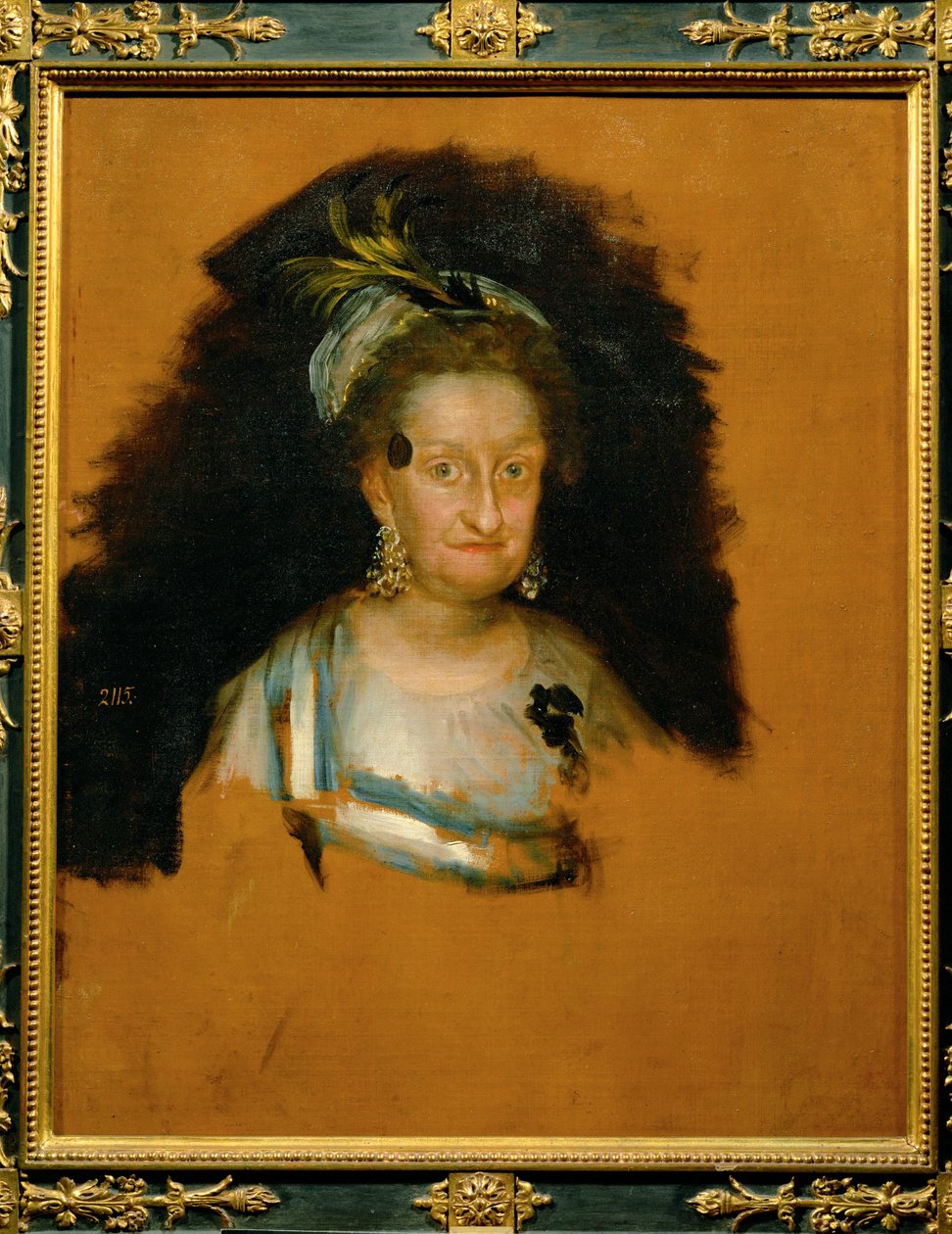 Königin Maria Luisa von Spanien von Francisco Jose de Goya y Lucientes