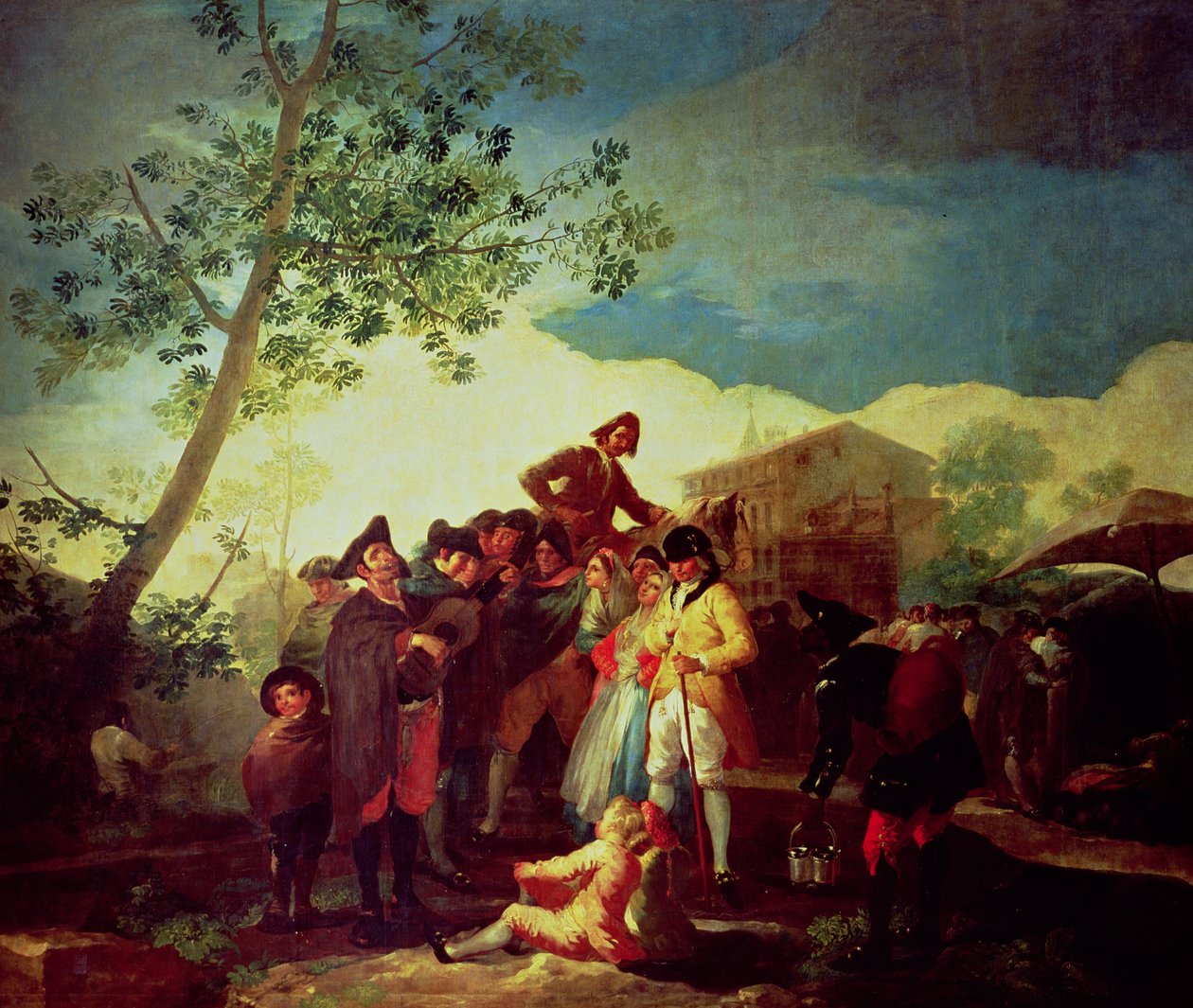Der blinde Gitarrenspieler, ca. 1778 von Francisco Jose de Goya y Lucientes