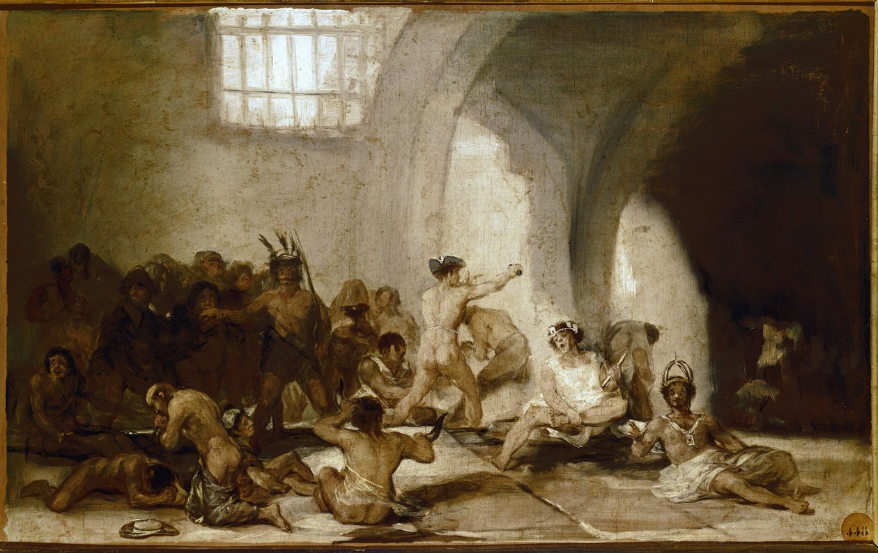 Das verrückte Haus von Francisco de Goya
