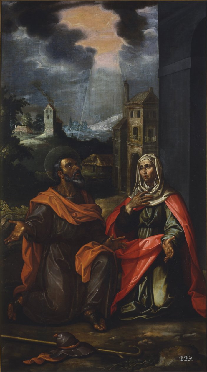 San Joaquín und Santa Ana von Francisco Pacheco