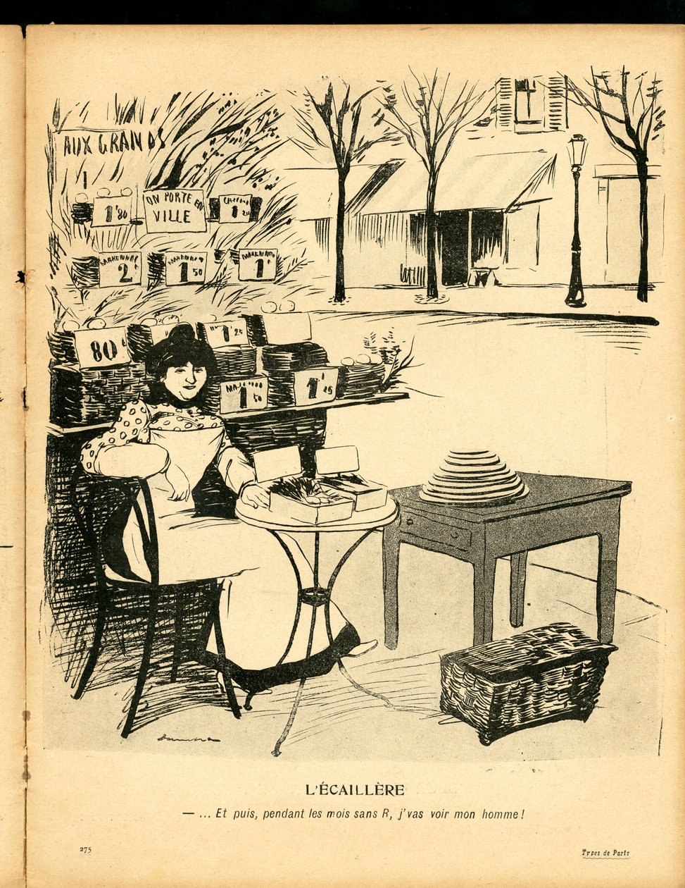 Der Butterteller, Nummer 226, Satirisch in Farben von Francisco Sancha y Lengo