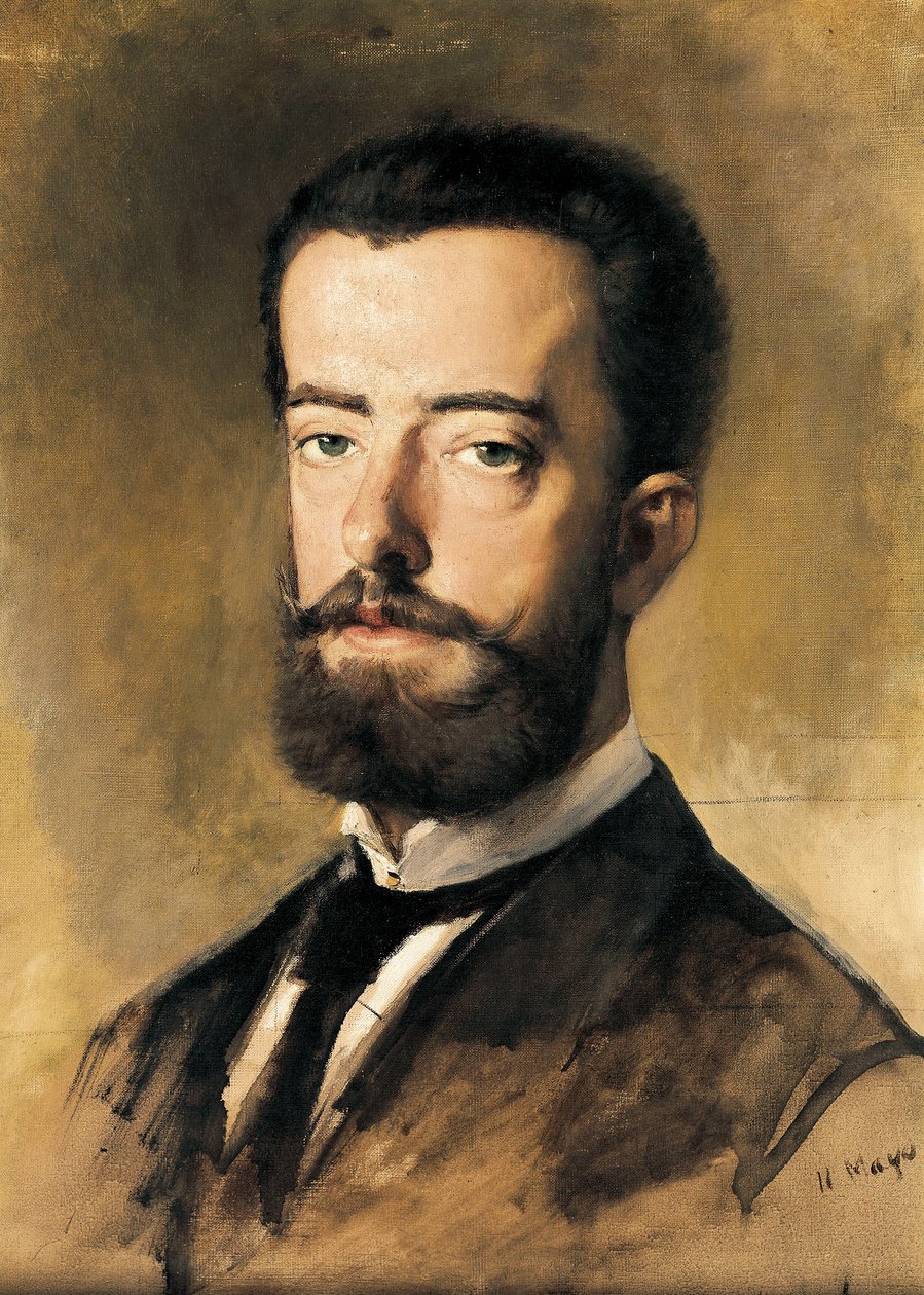 Porträt von Amadeo I. von Savoyen (1845-1890), König von Spanien von Francisco Sans y Cabot