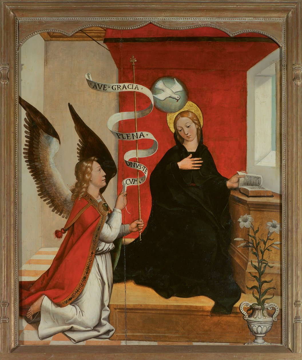 Die Verkündigung von Francisco de Comontes