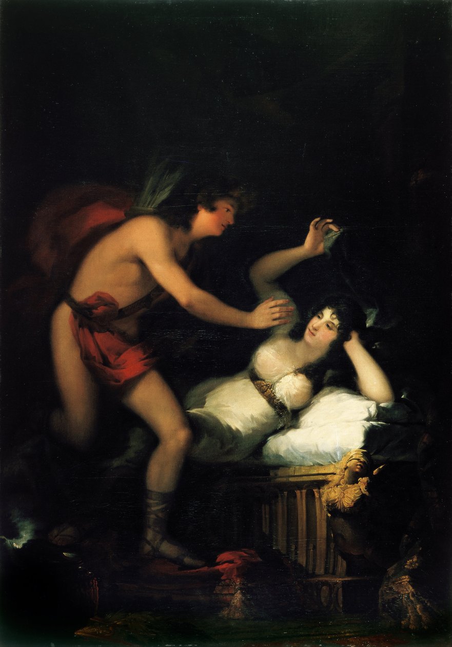 Allegorie der Liebe: Amor und Psyche von Francisco de Goya