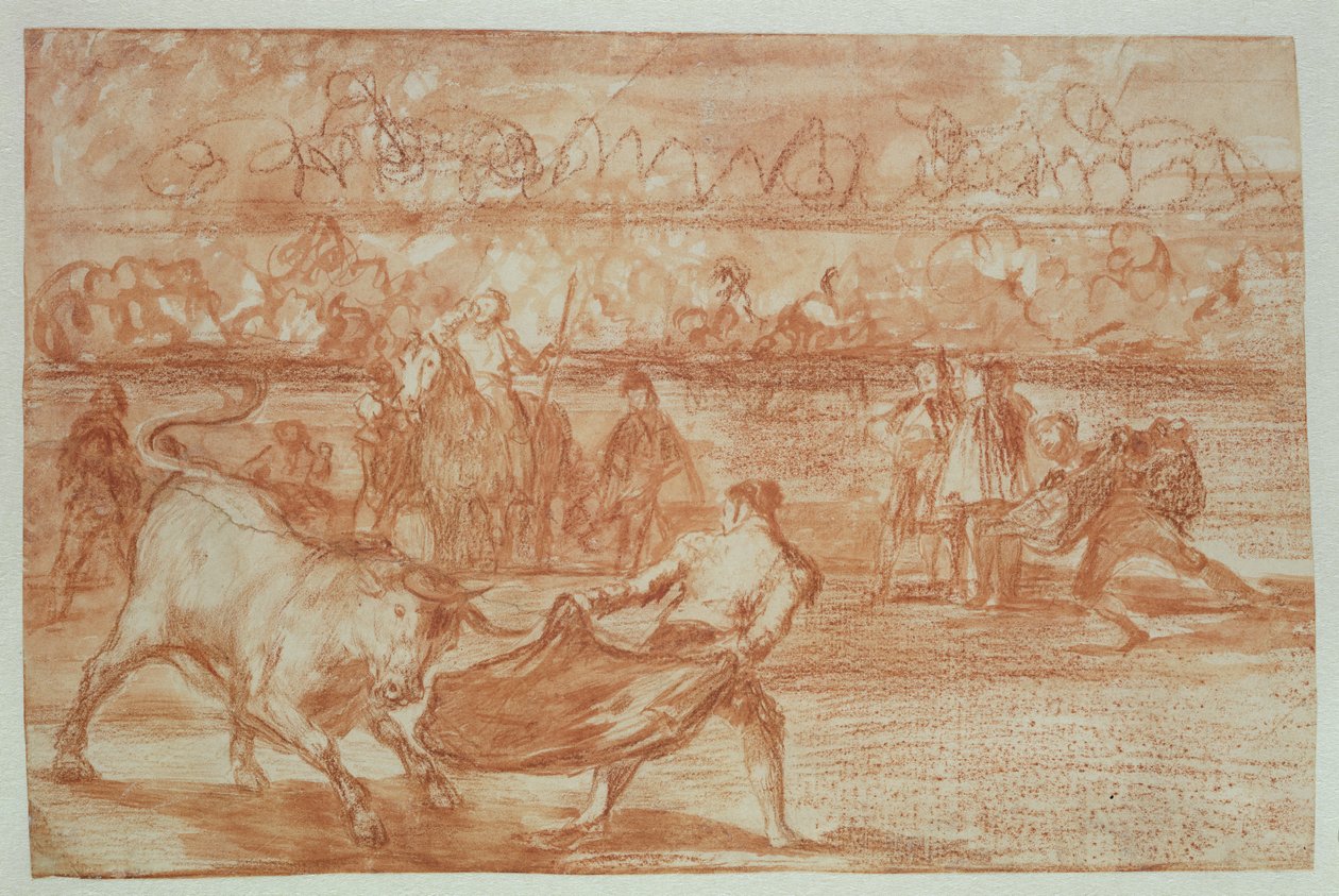 Stierkampf, 1815-16 von Francisco de Goya