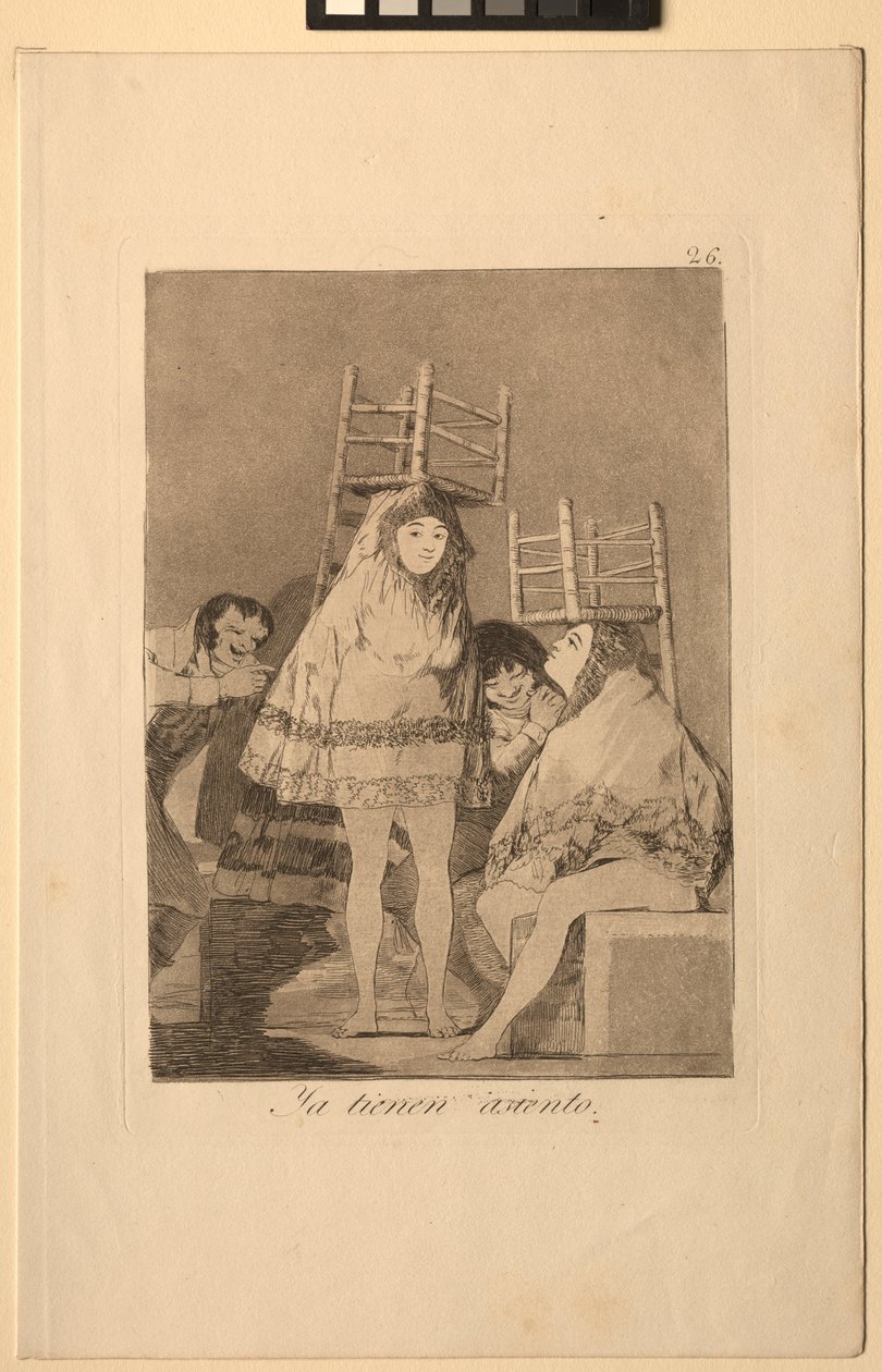 Caprichos: Sie haben bereits einen Platz von Francisco de Goya