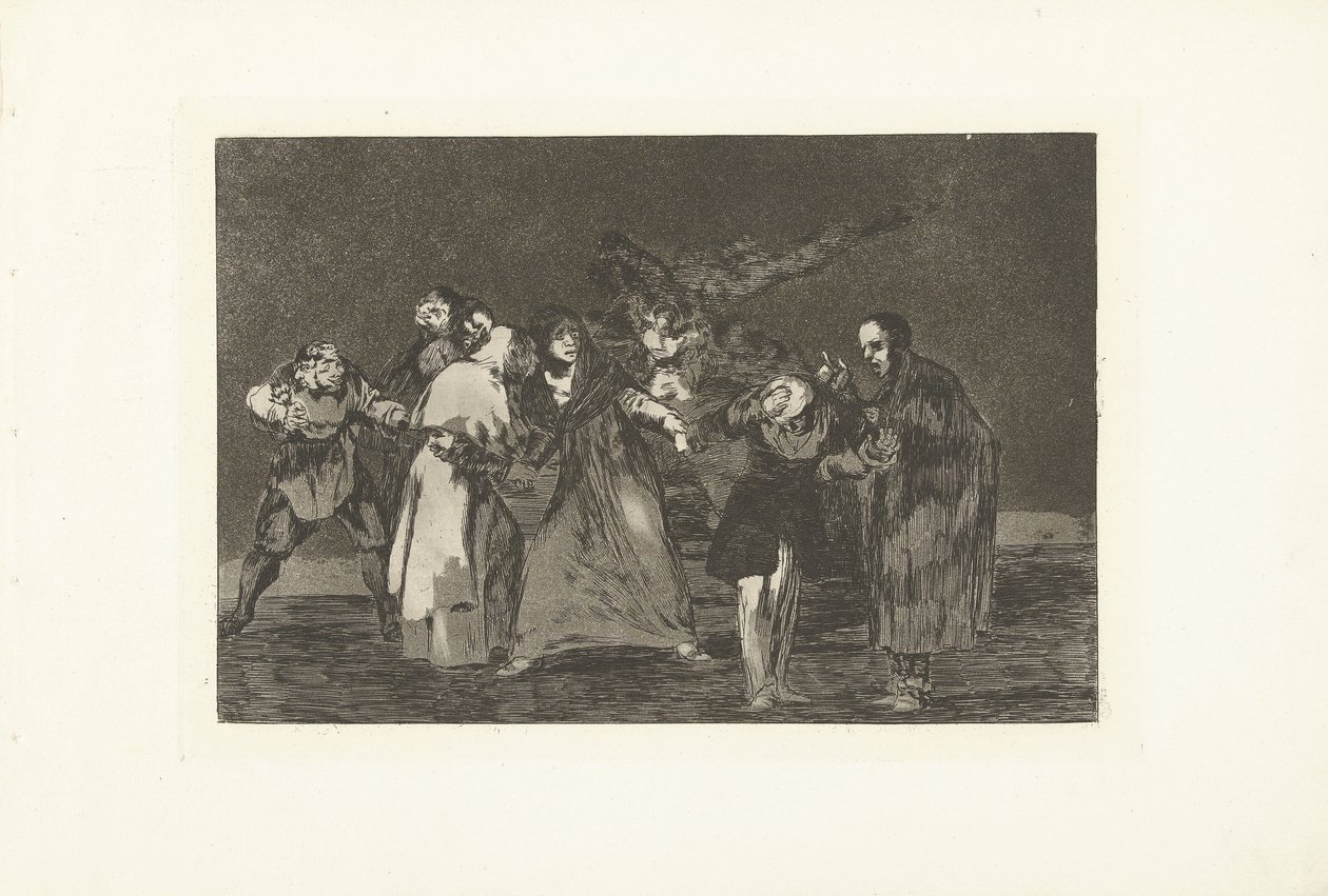 Dreifache Torheit von Francisco de Goya
