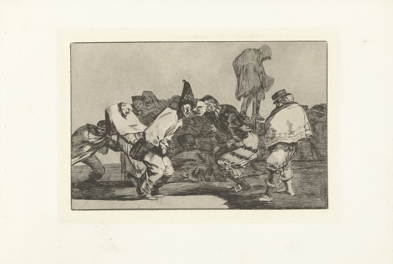 Narrheit des Karnevals (Los Disparates) von Francisco de Goya