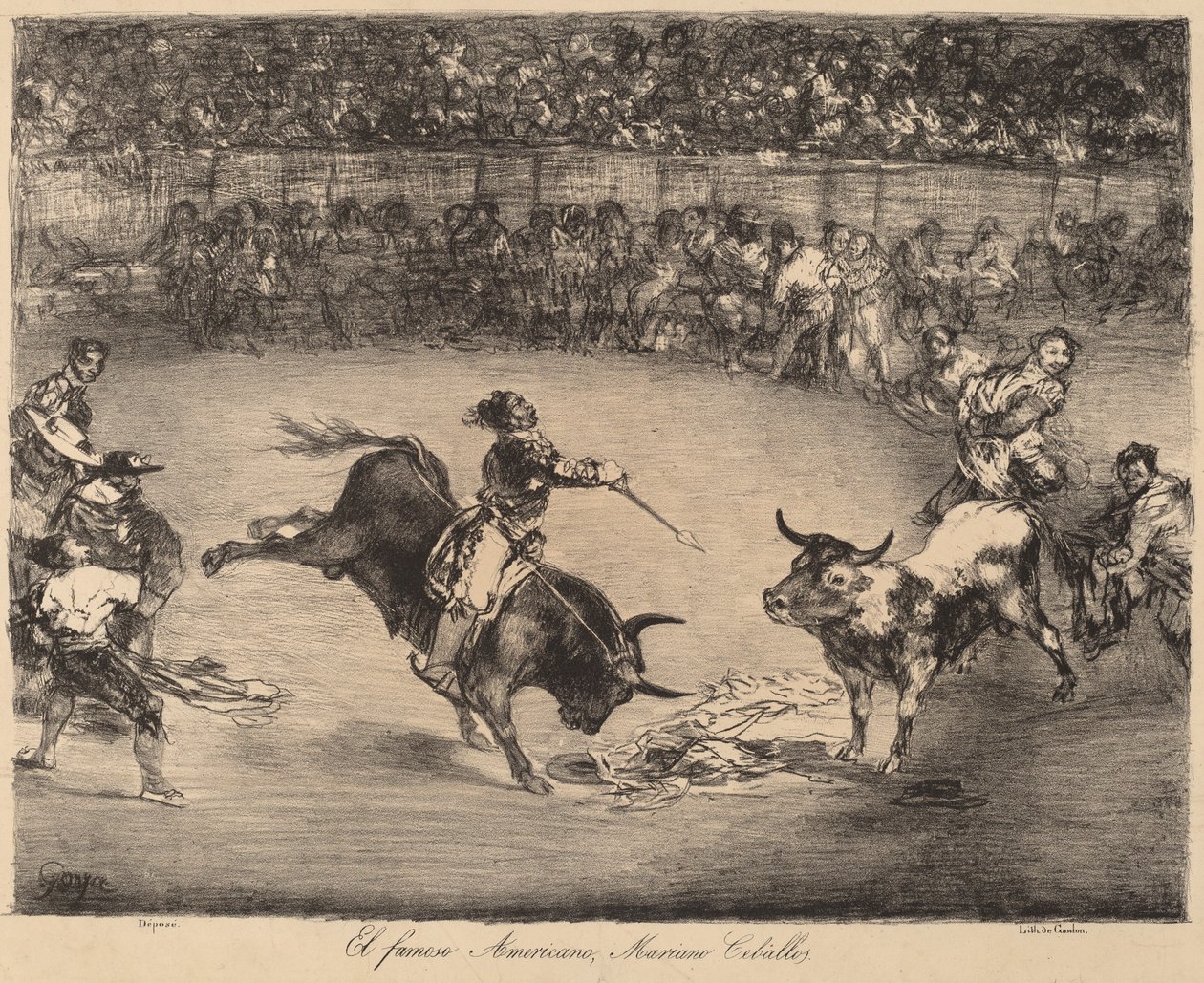 Der berühmte Amerikaner, Mariano Ceballos von Francisco de Goya