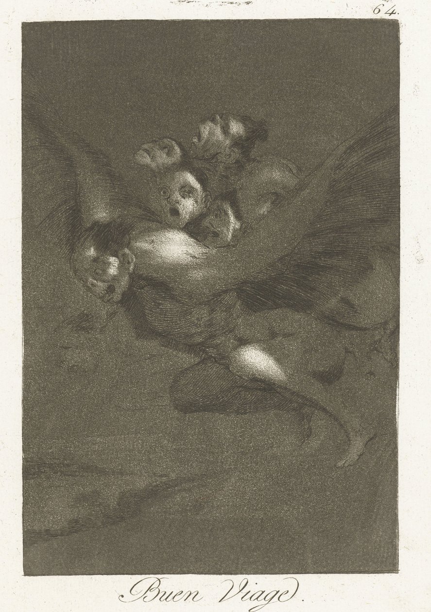 Gute Reise von Francisco de Goya
