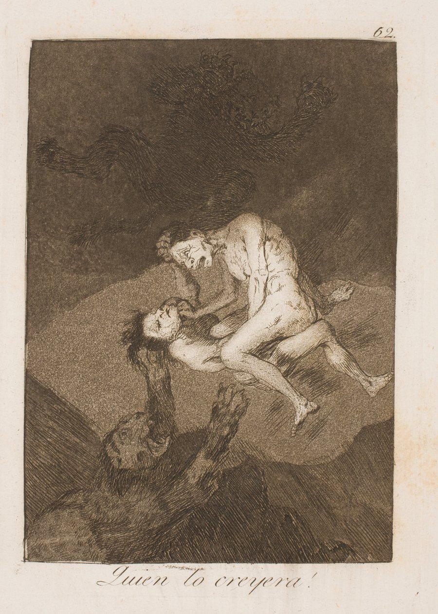 Wer hätte das gedacht! von Francisco de Goya
