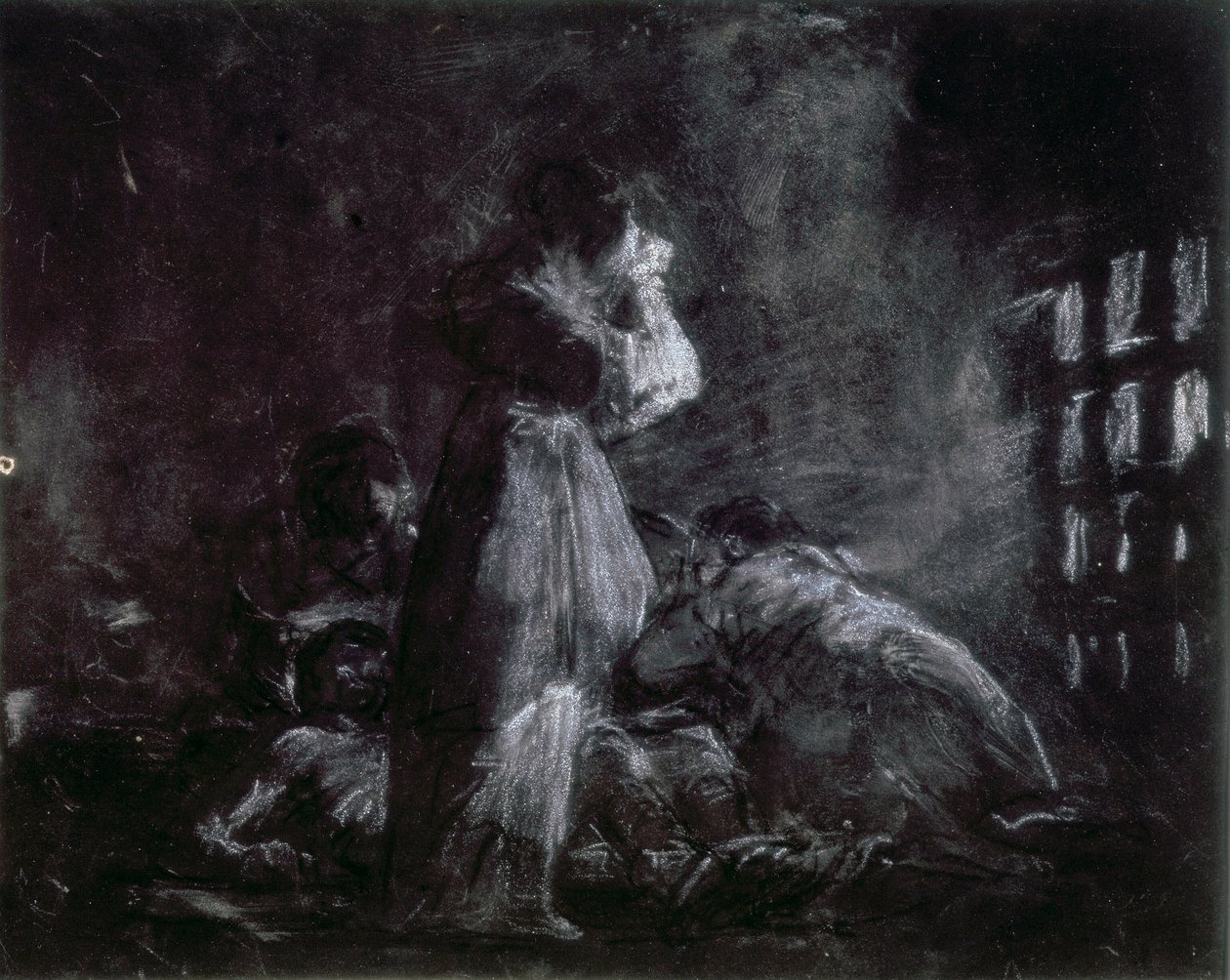 Innenansicht eines Gefängnisses von Francisco de Goya