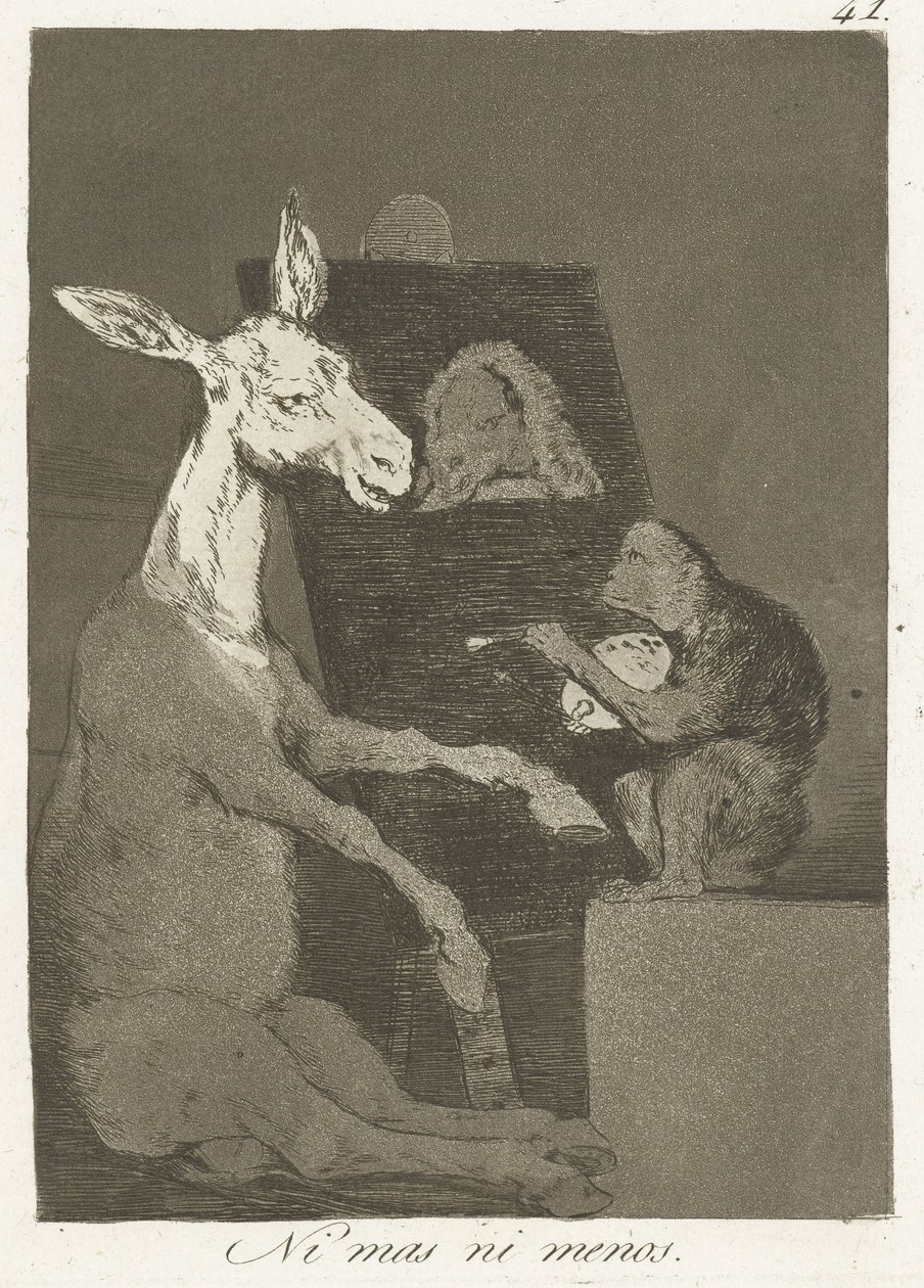 Nicht mehr und nicht weniger von Francisco de Goya