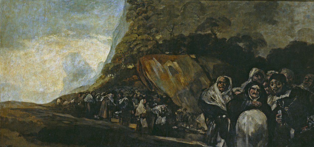 Prozession des Heiligen Amtes von Francisco de Goya