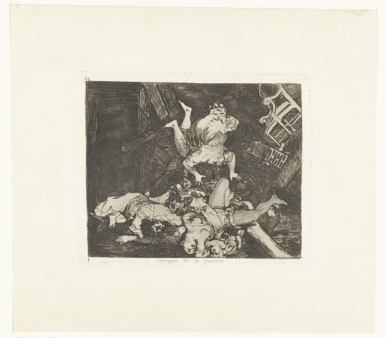 Verwüstungen des Krieges von Francisco de Goya