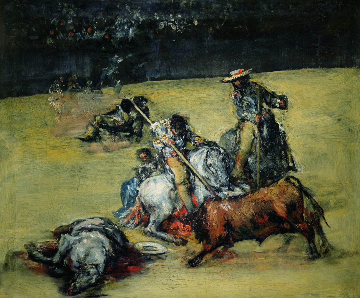 Der Stierkampf, ca. 1825 von Francisco de Goya
