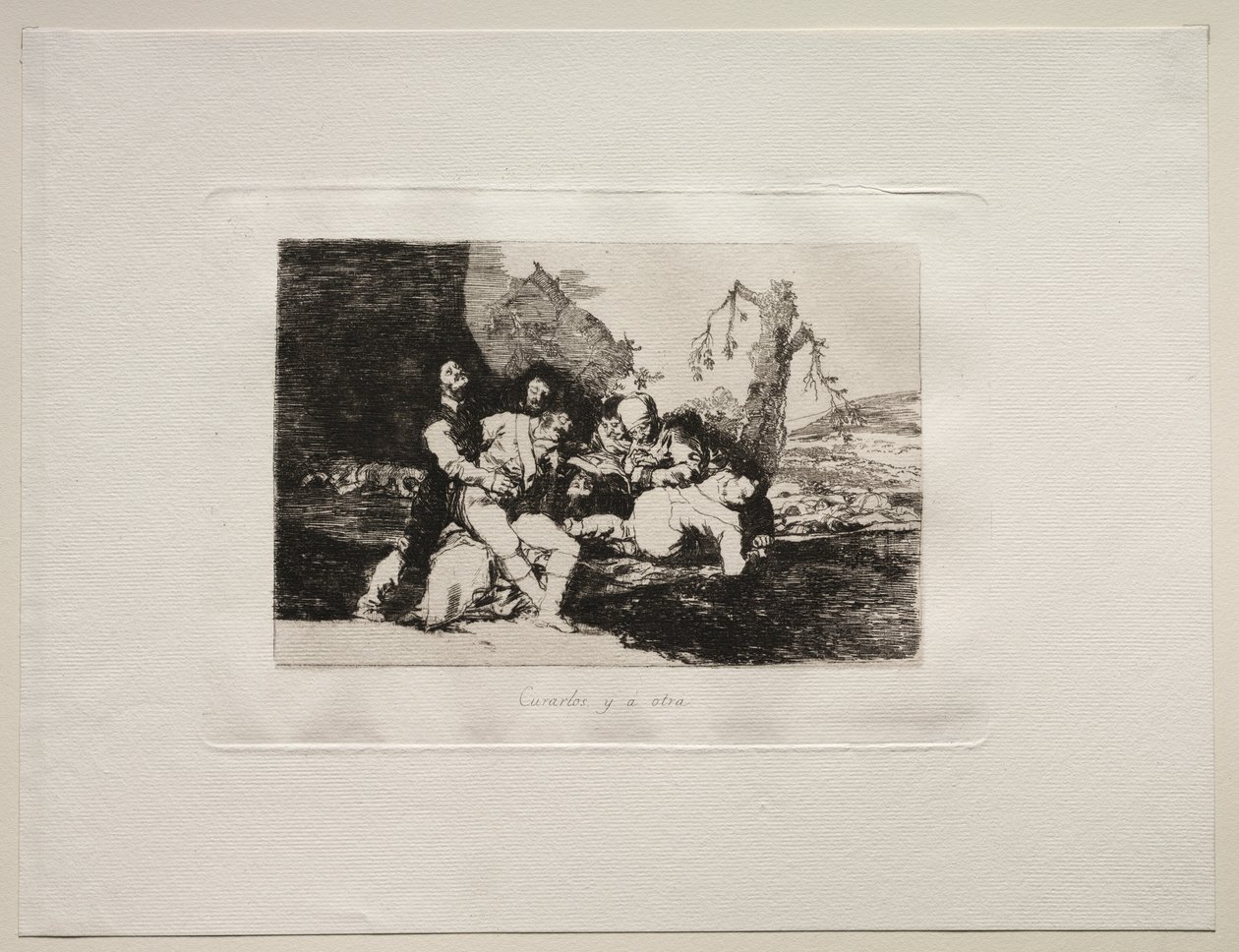 Die Schrecken des Krieges: Mach sie gesund und weiter zum Nächsten von Francisco de Goya