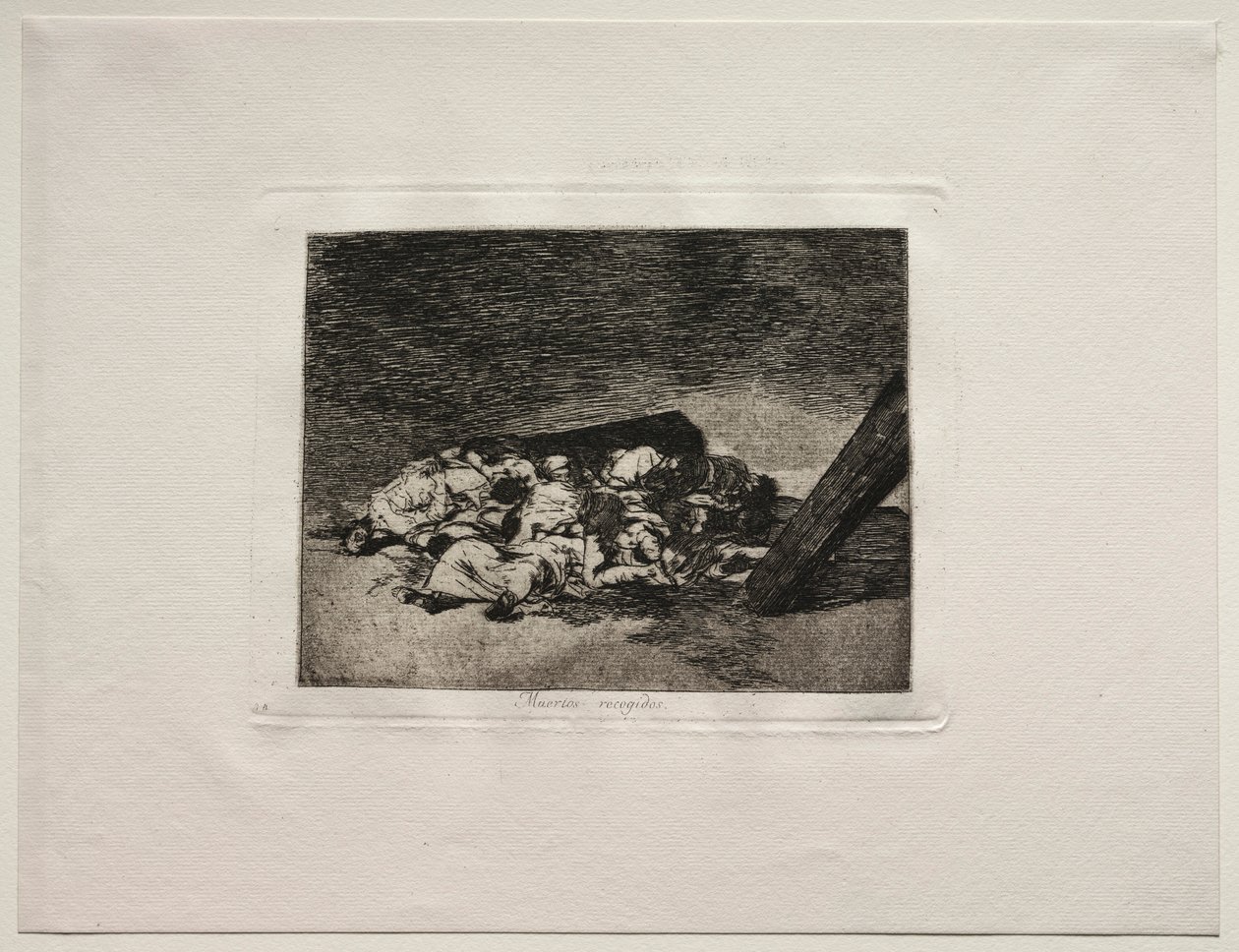 Die Schrecken des Krieges: Ernte der Toten von Francisco de Goya