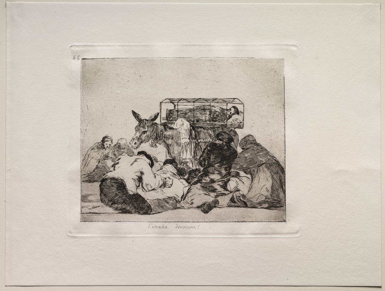 Die Schrecken des Krieges: Seltsame Hingabe! von Francisco de Goya