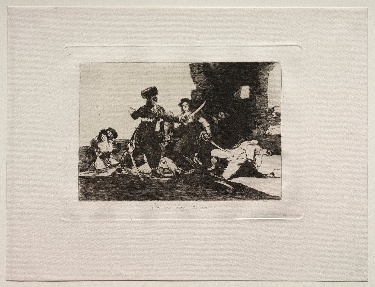 Die Schrecken des Krieges: Jetzt ist keine Zeit mehr von Francisco de Goya