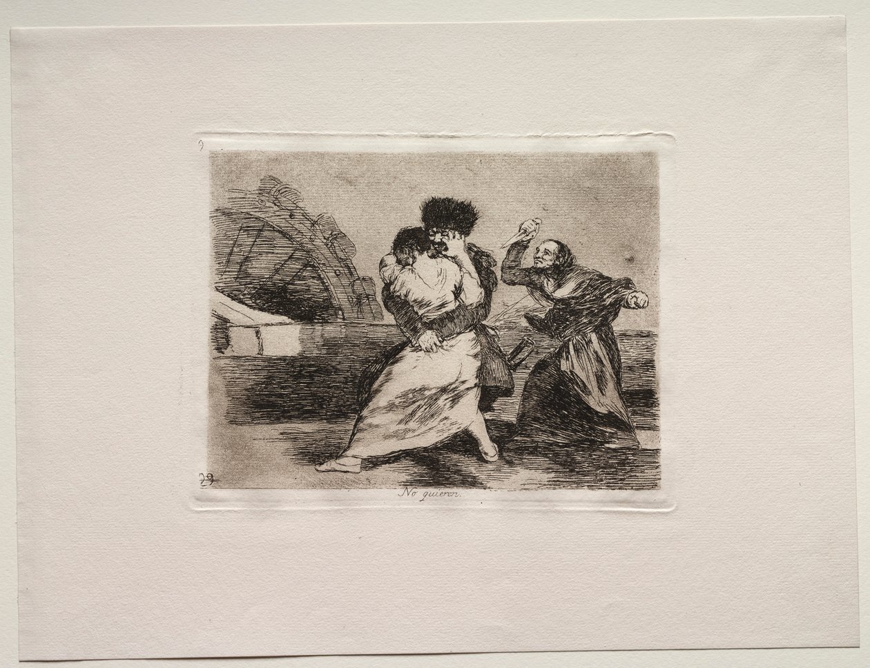 Die Schrecken des Krieges: Sie mögen es nicht von Francisco de Goya