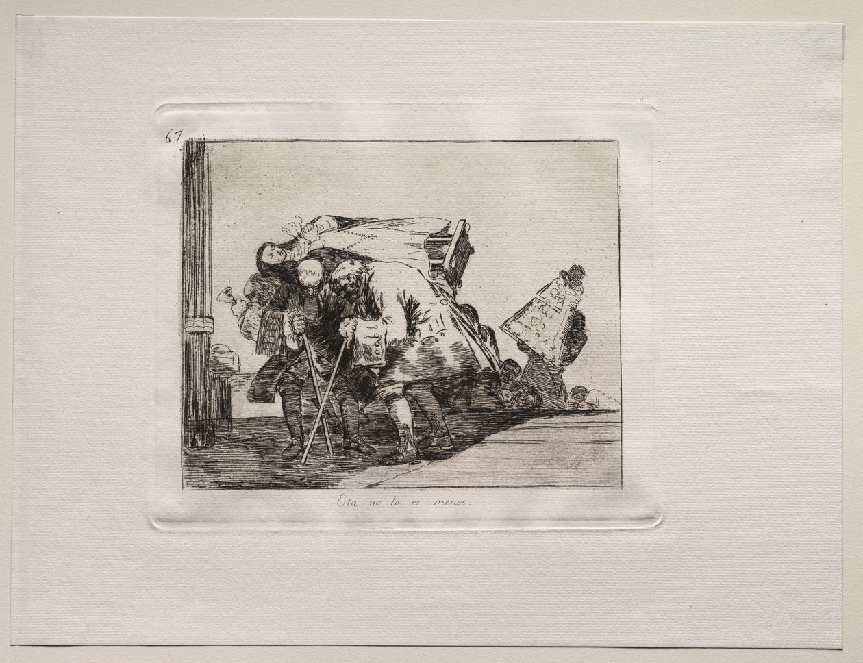 Die Schrecken des Krieges: Das ist nicht weniger so von Francisco de Goya