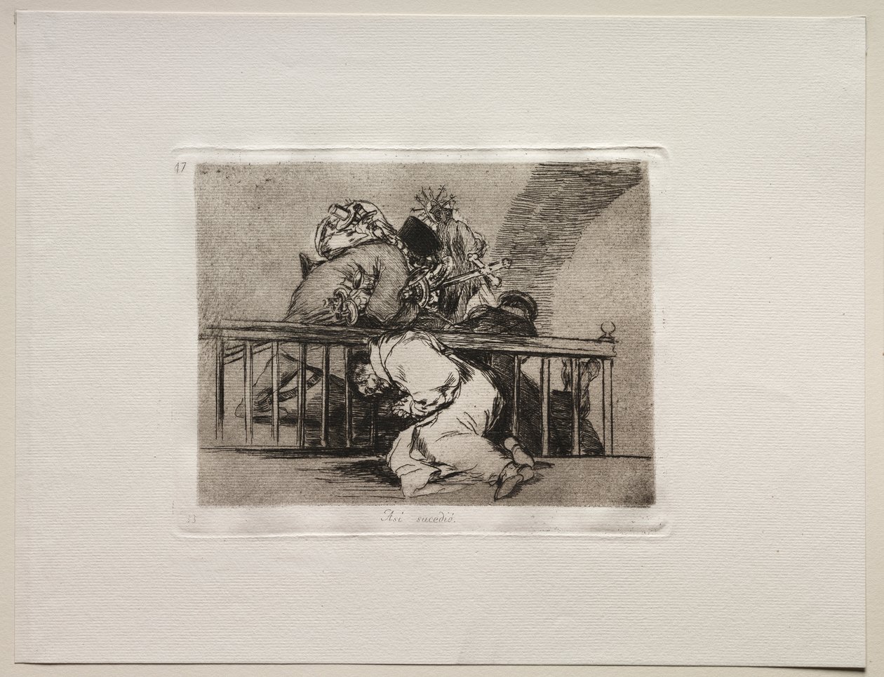 Die Schrecken des Krieges: So ist es passiert von Francisco de Goya