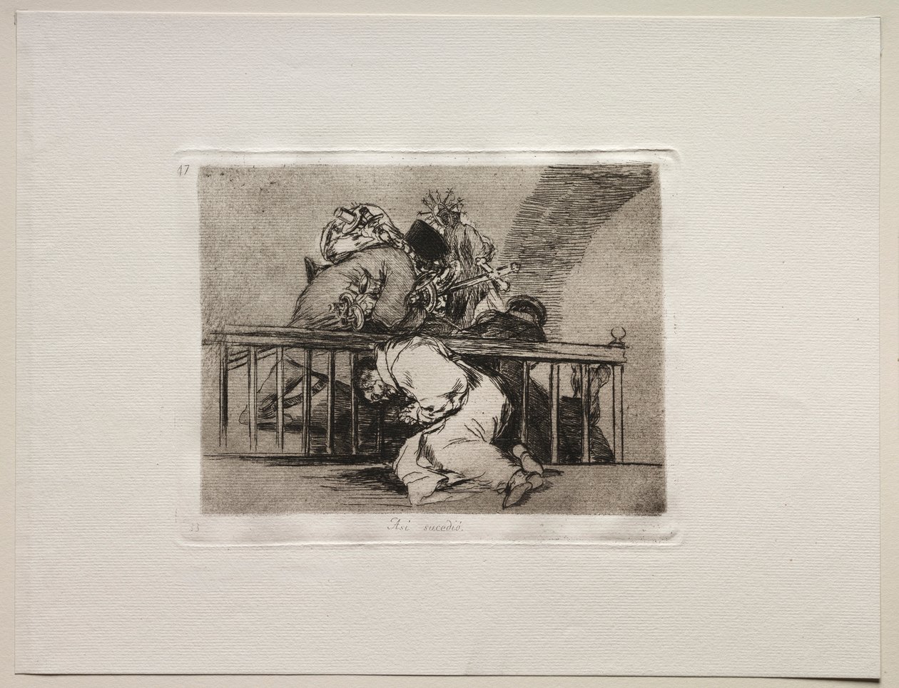 Die Schrecken des Krieges: So ist es passiert von Francisco de Goya