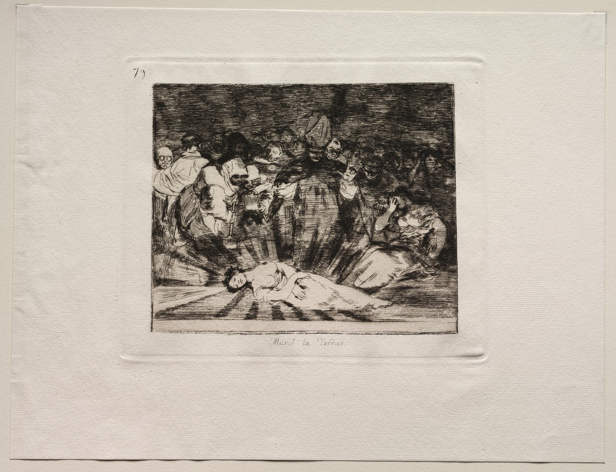 Die Schrecken des Krieges: Die Wahrheit ist gestorben von Francisco de Goya