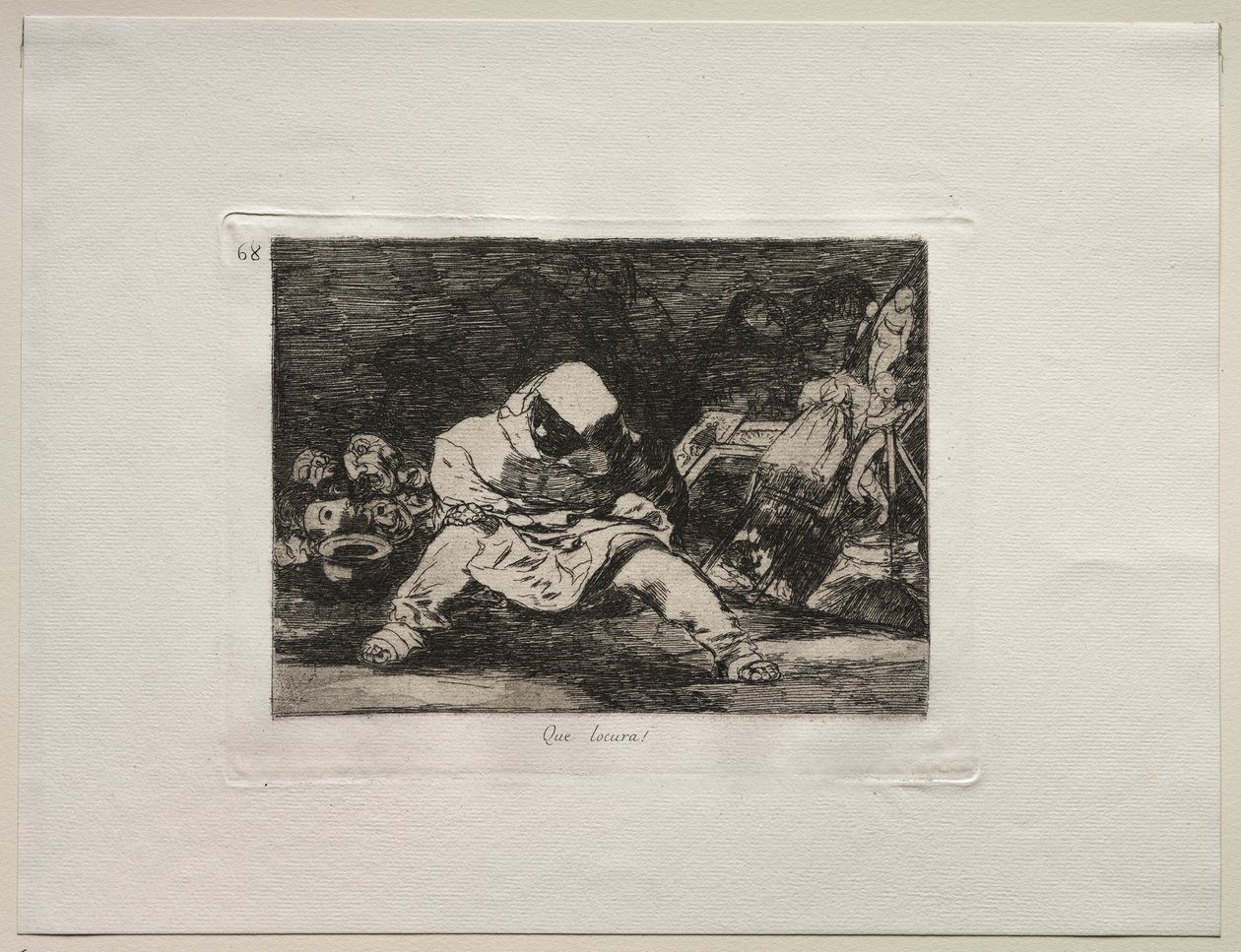 Die Schrecken des Krieges: Was für ein Wahnsinn! von Francisco de Goya