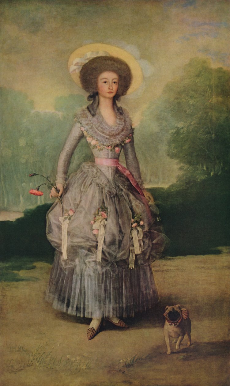 Die Marquesa de Pontejos von Francisco de Goya