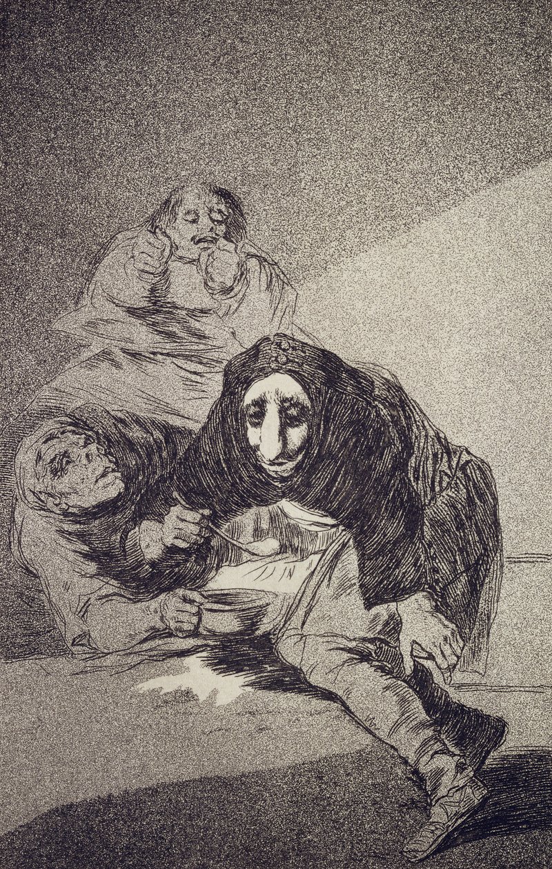 Der Schändliche Capricho Nr. 54 von Francisco de Goya