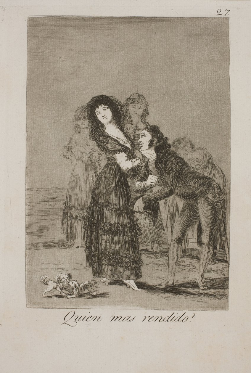 Ergebenster Diener von Francisco de Goya
