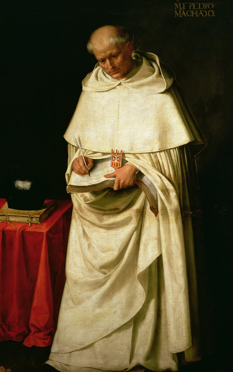 Bruder Pedro Machado (gest. 1604) von Francisco de Zurbaran