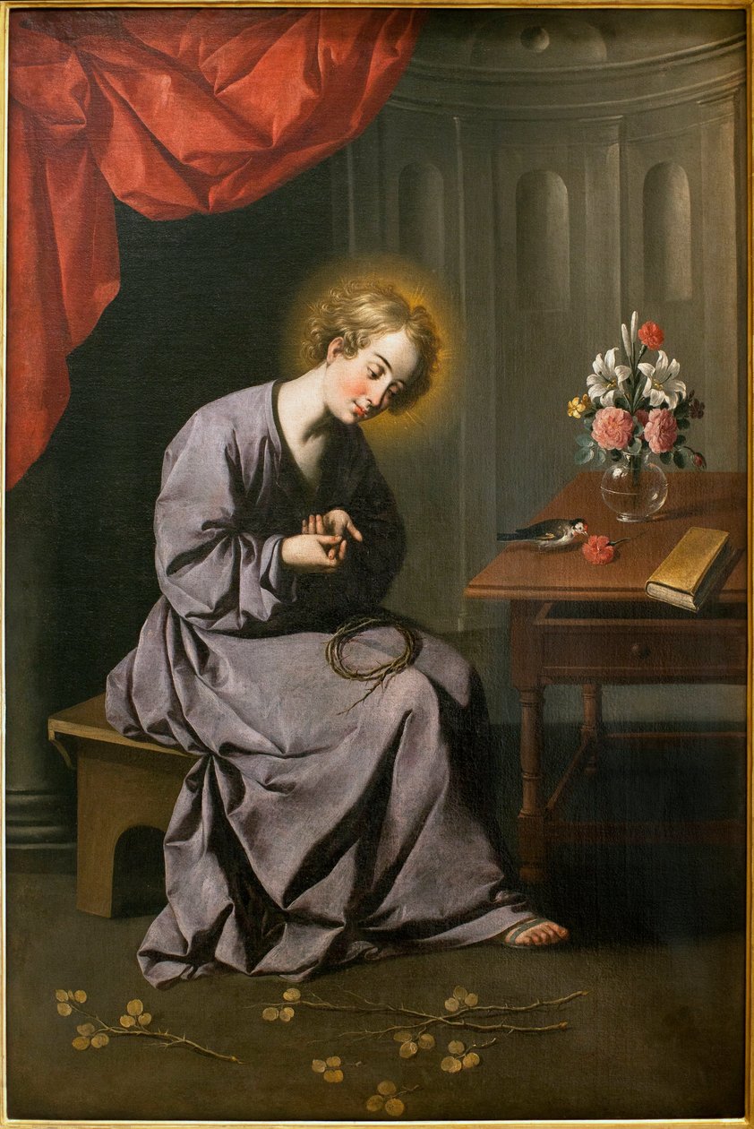 Das Kind hat die Wirbelsäule von Francisco de Zurbaran