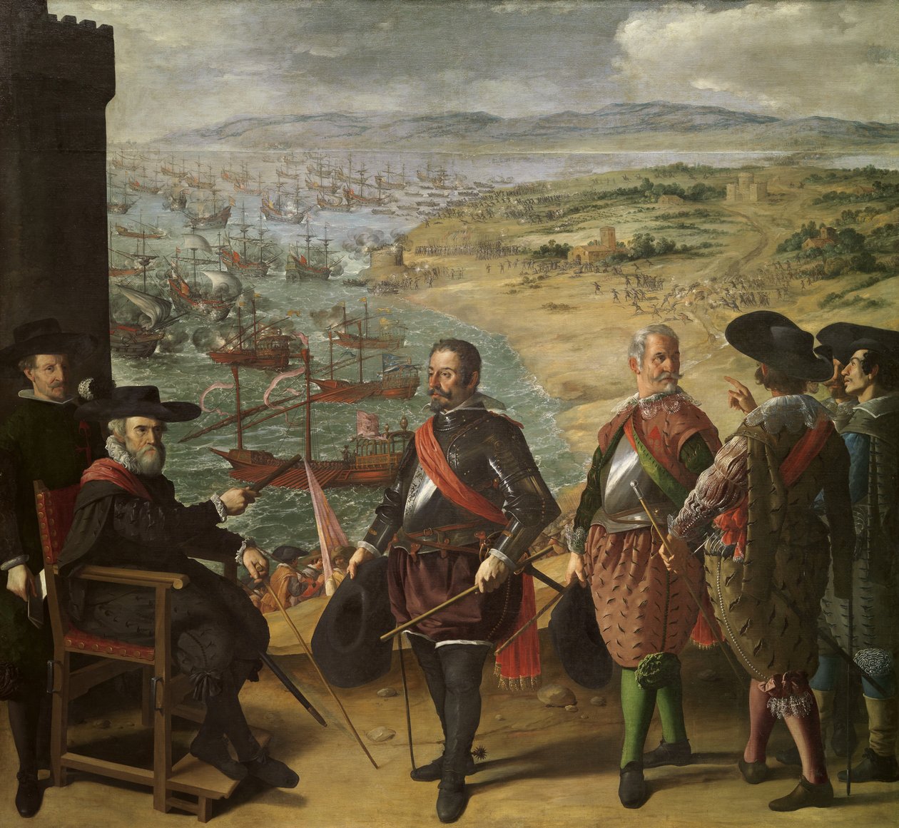 Die Verteidigung von Cadiz gegen die Engländer von Francisco de Zurbaran