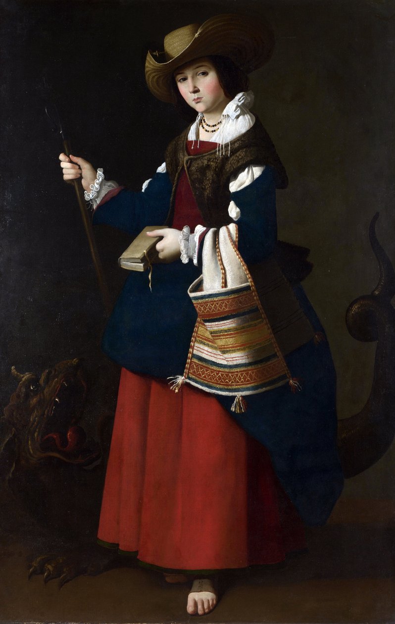 Heilige Margareta von Antiochia von Francisco de Zurbaran