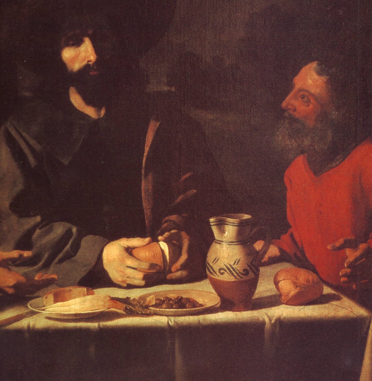 Das Abendmahl in Emmaus von Francisco de Zurbaran