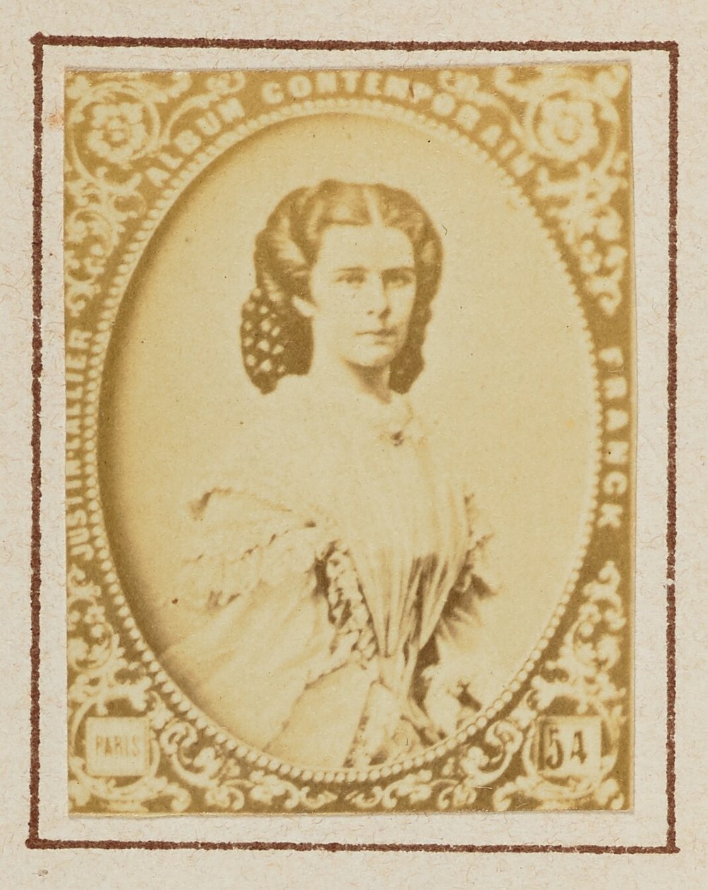 Kaiserin Elisabeth von Österreich von Franck (François Marie Louis Alexandre Gobinet de Villecholles)