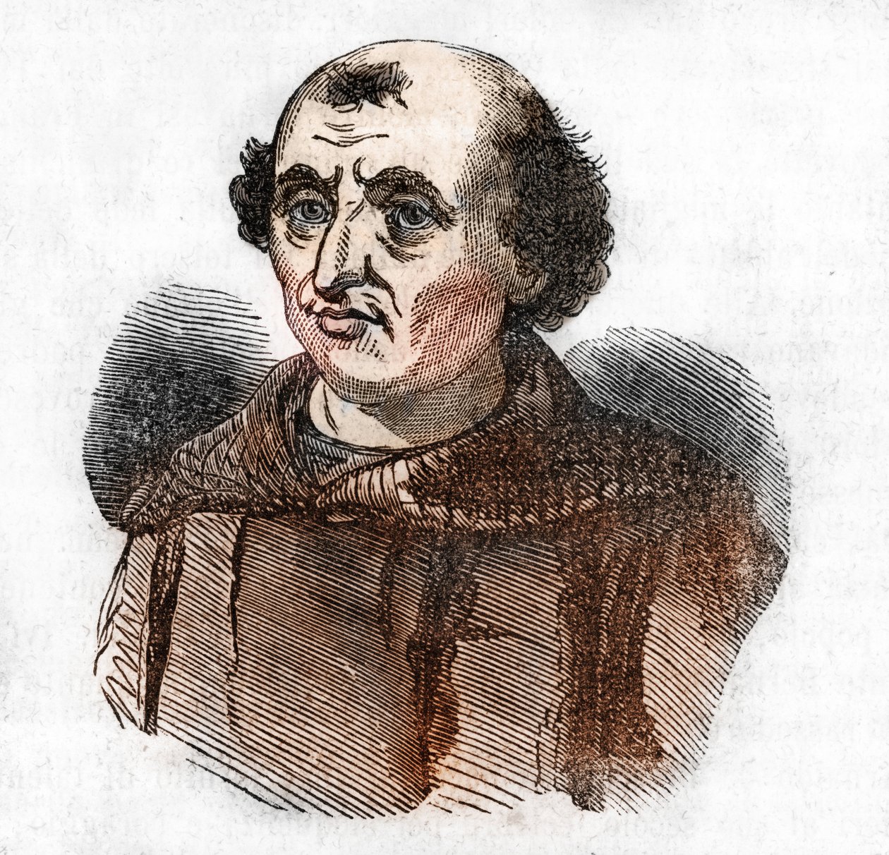 Porträt von Arnaud de Brescia aus 