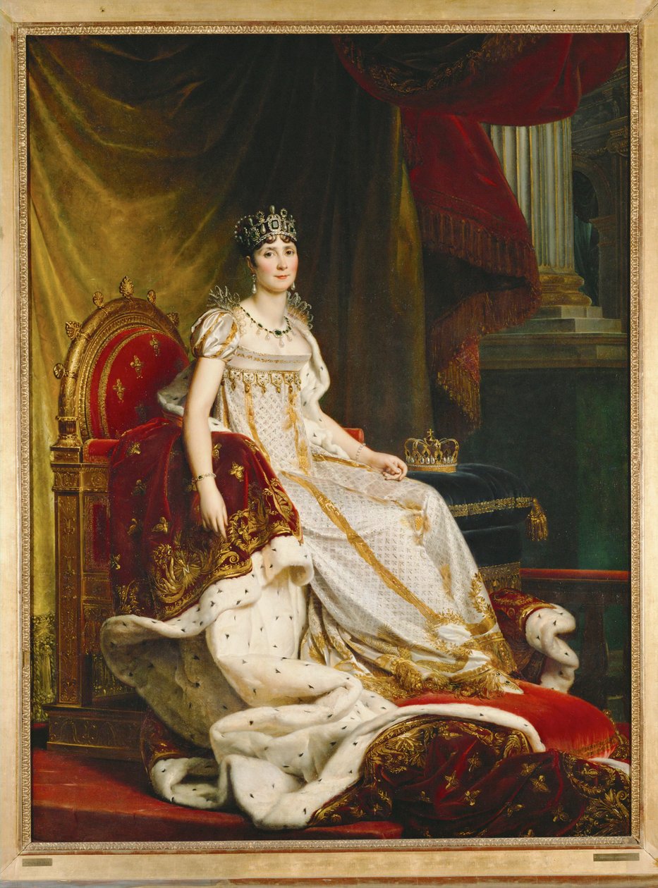 Josephine Beauharnais, Kaiserin, erste Frau von Kaiser Napoleon I von Francois (school of) Gerard
