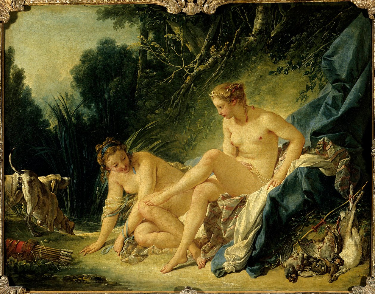 Diane verlässt das Bad von François Boucher