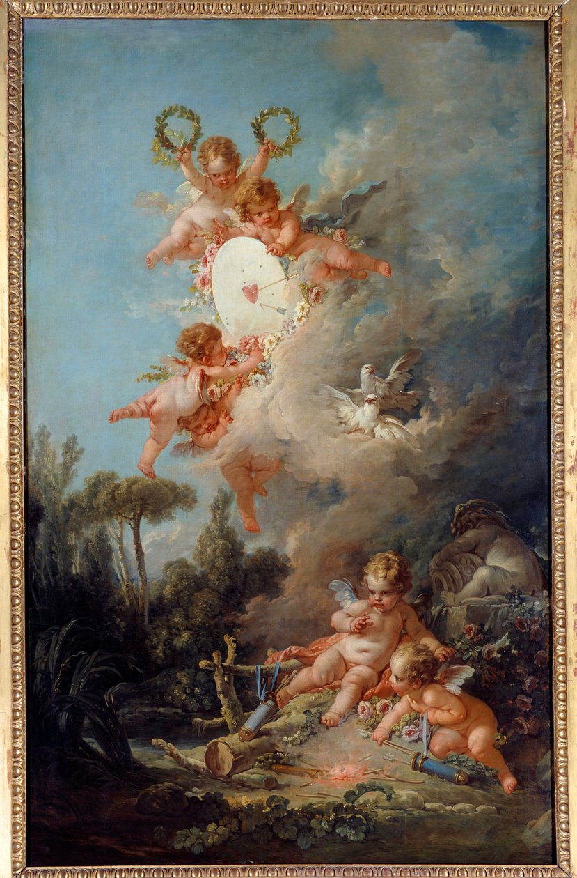 Das Ziel der Liebe von François Boucher