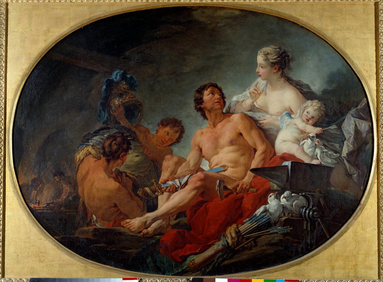 Die Schmieden des Vulkan von François Boucher