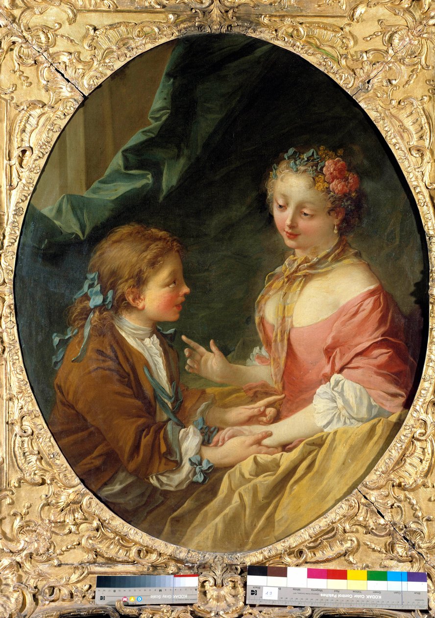 Galante Szene von François Boucher