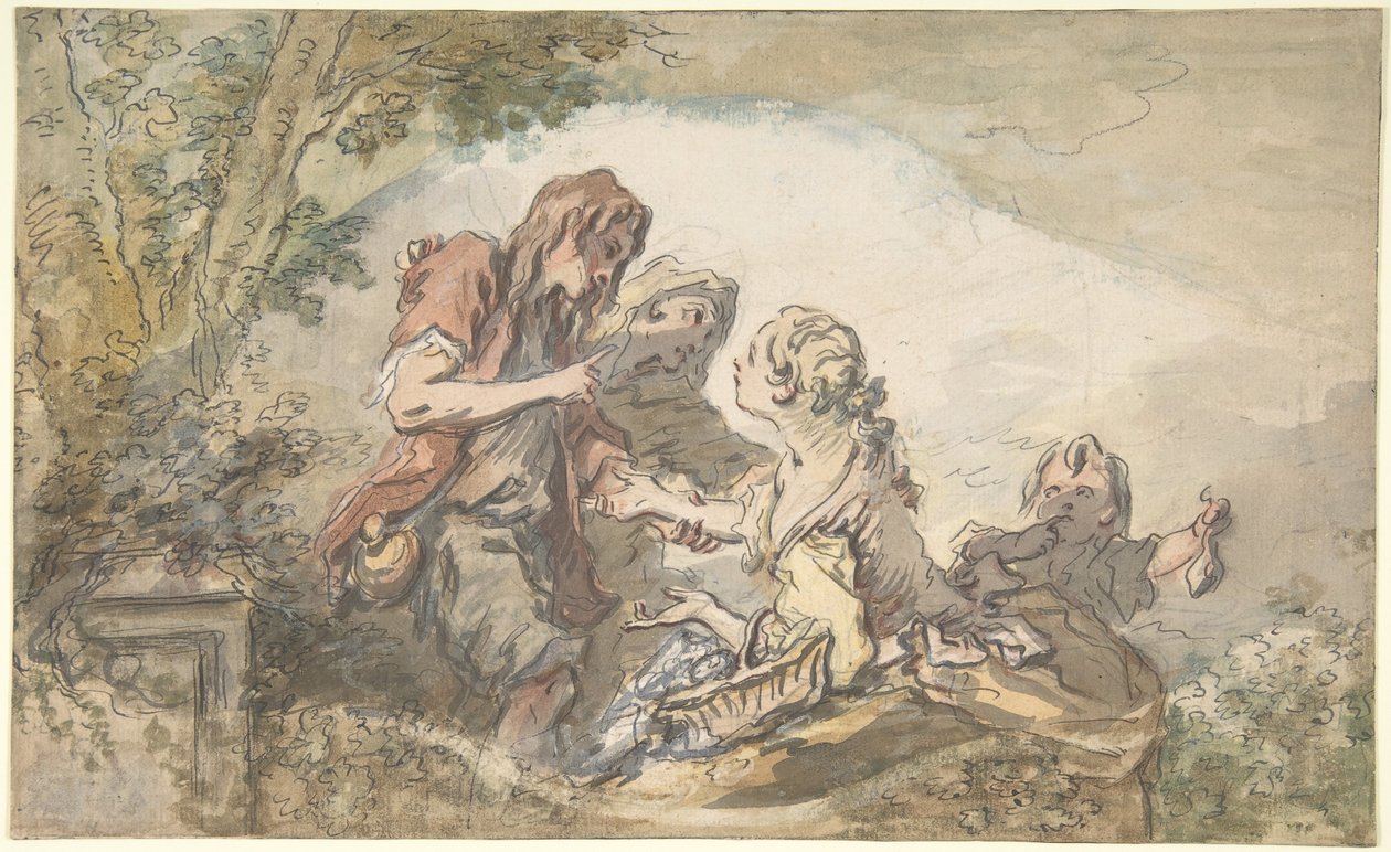 Die Wahrsagerin von François Boucher