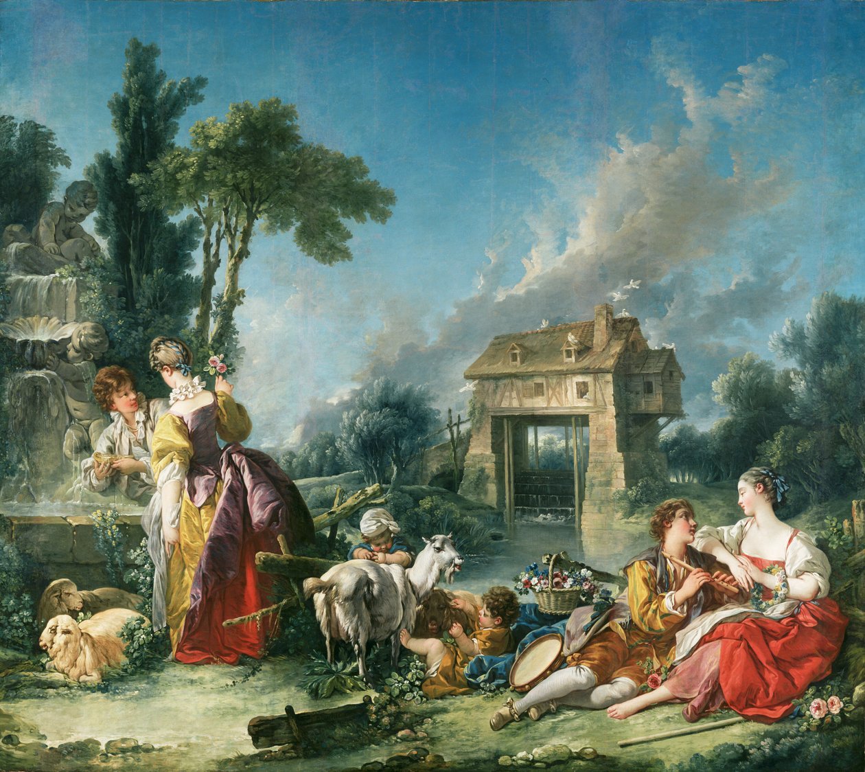 Der Brunnen der Liebe von Francois Boucher